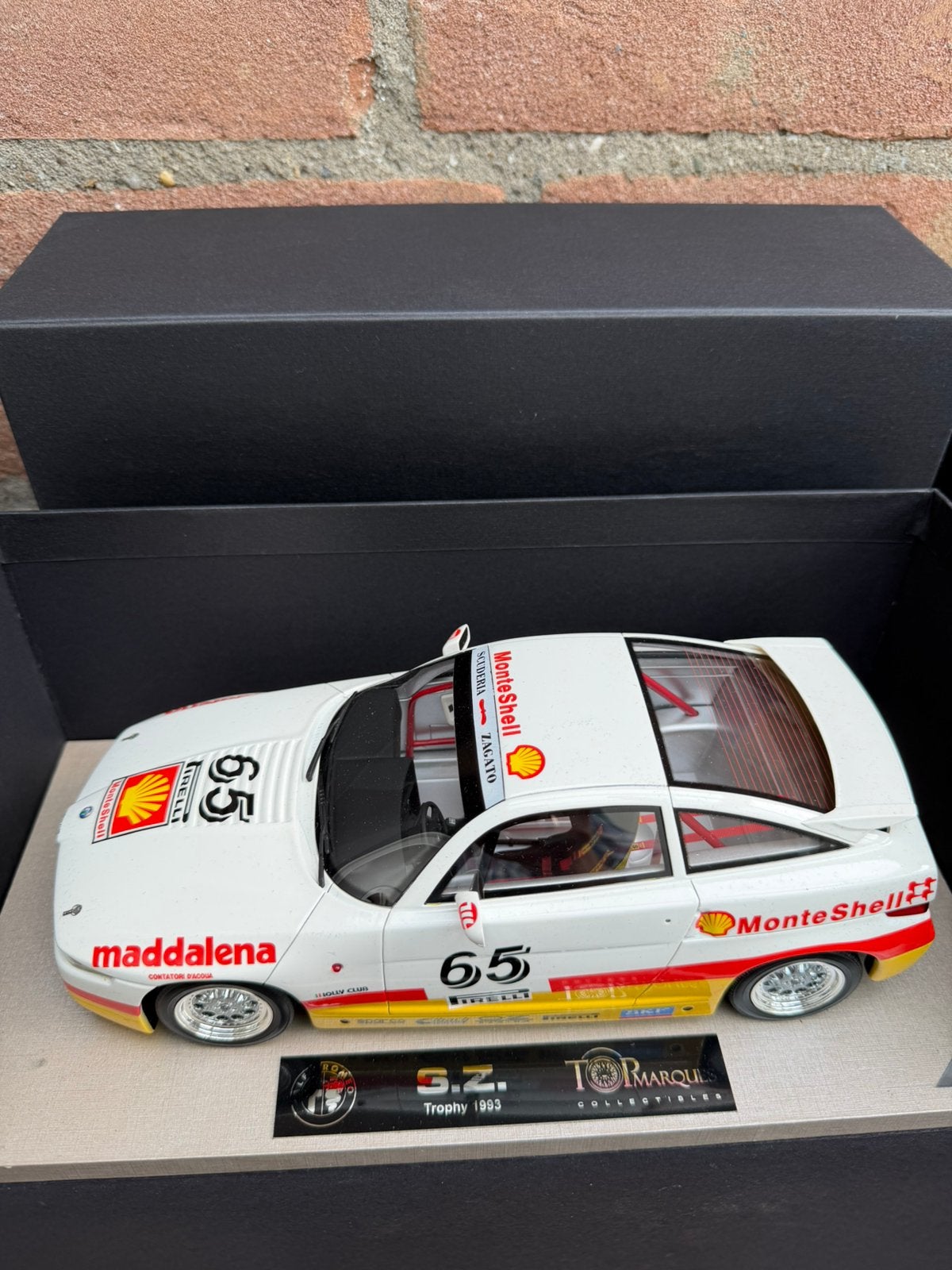 1:18 Topmarques BBR Alfa Romeo SZ Trophy 1993 …… 245,-, Ophalen of Verzenden, Nieuw, Auto, Overige merken