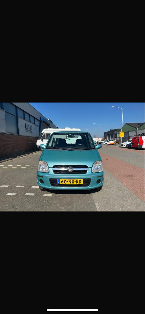 Opel Agila 1.0 2004 Grijs, Auto's, Voorwielaandrijving, 31 €/maand, Origineel Nederlands, Bedrijf