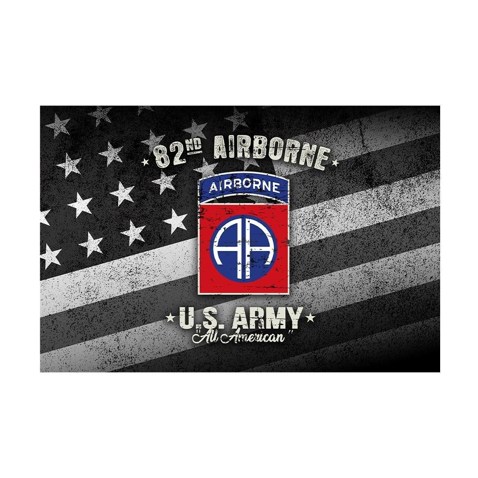 airborne vlag, Info@dumpshop.nl, Amerika, Ophalen of Verzenden, Vlag of Vaandel