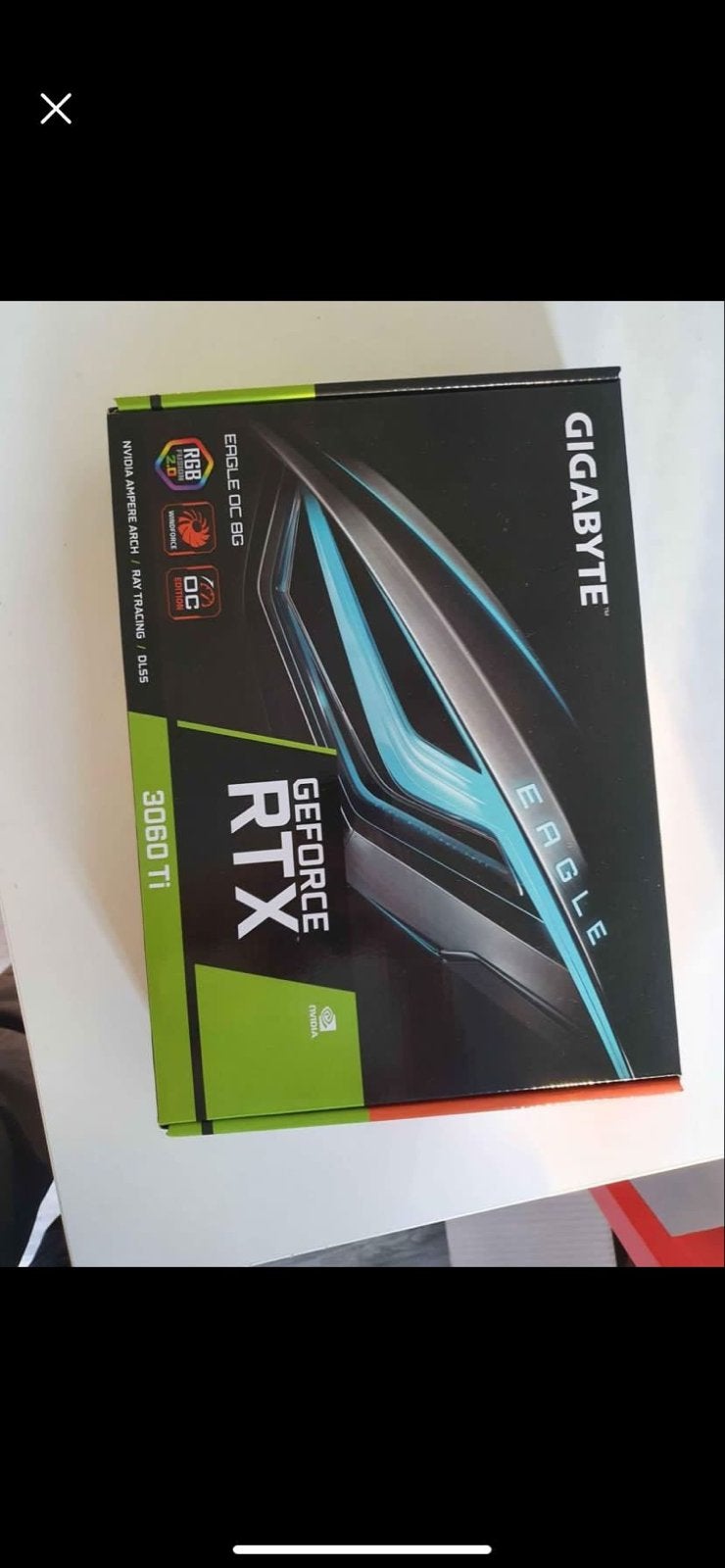 Gigabyte GeForce RTX 3060 Ti Eagle OC 8G Videokaart, Computers en Software, Videokaarten, HDMI, GDDR6, PCI-Express 4, Ophalen of Verzenden
