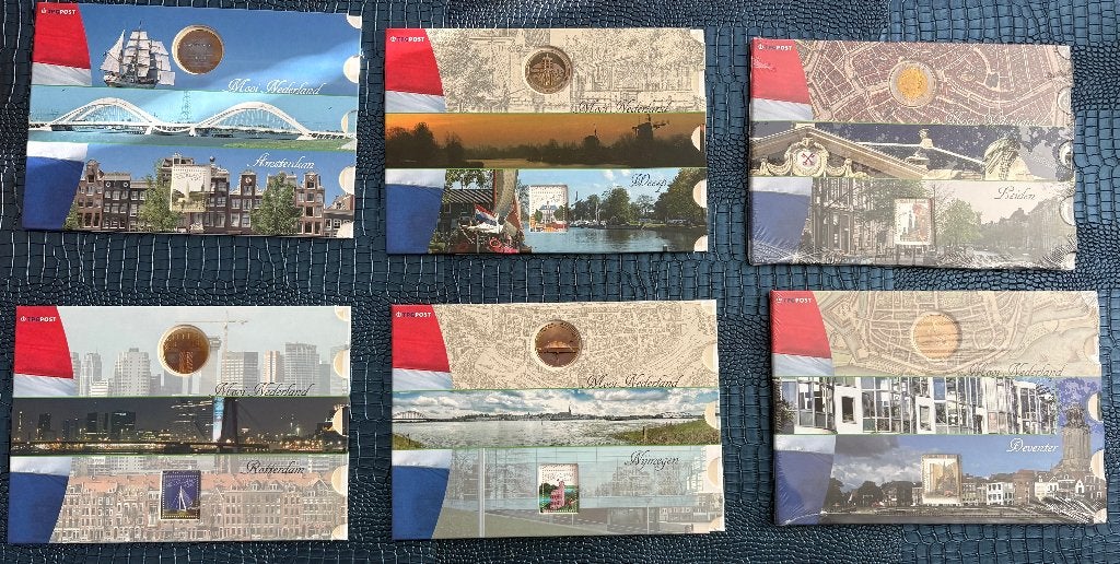 Postzegel boekje mooi Nederland verzameling TPG Post, Postzegels en Munten, Verzenden, Na 1940, Gestempeld