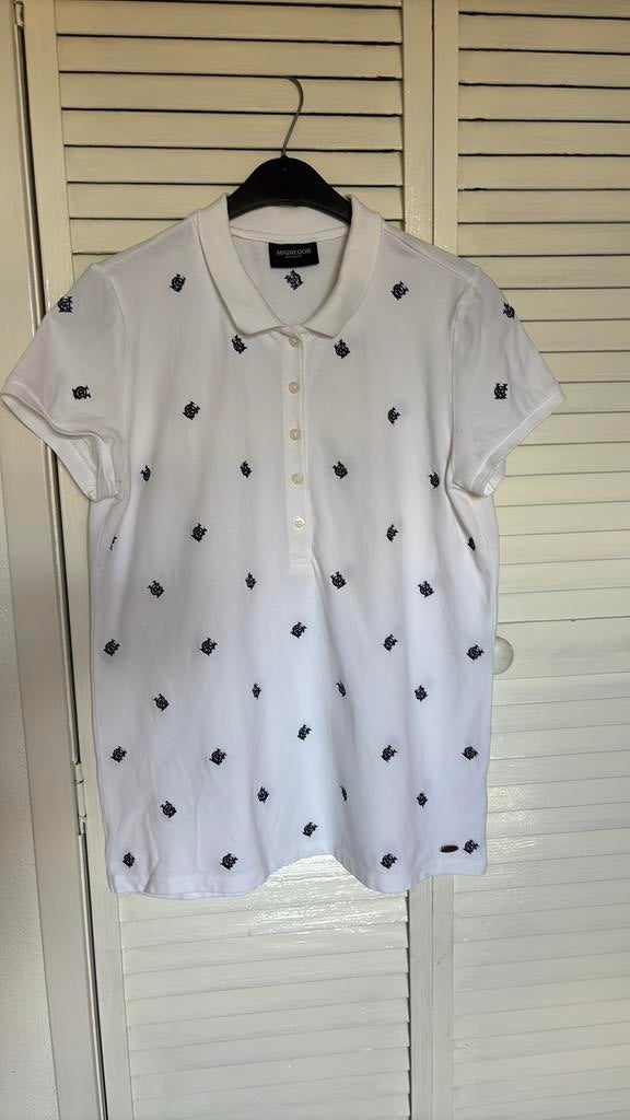 McGregor polo wit maat XL, Wit, Maat 46/48 (XL) of groter, Ophalen of Verzenden, Zo goed als nieuw