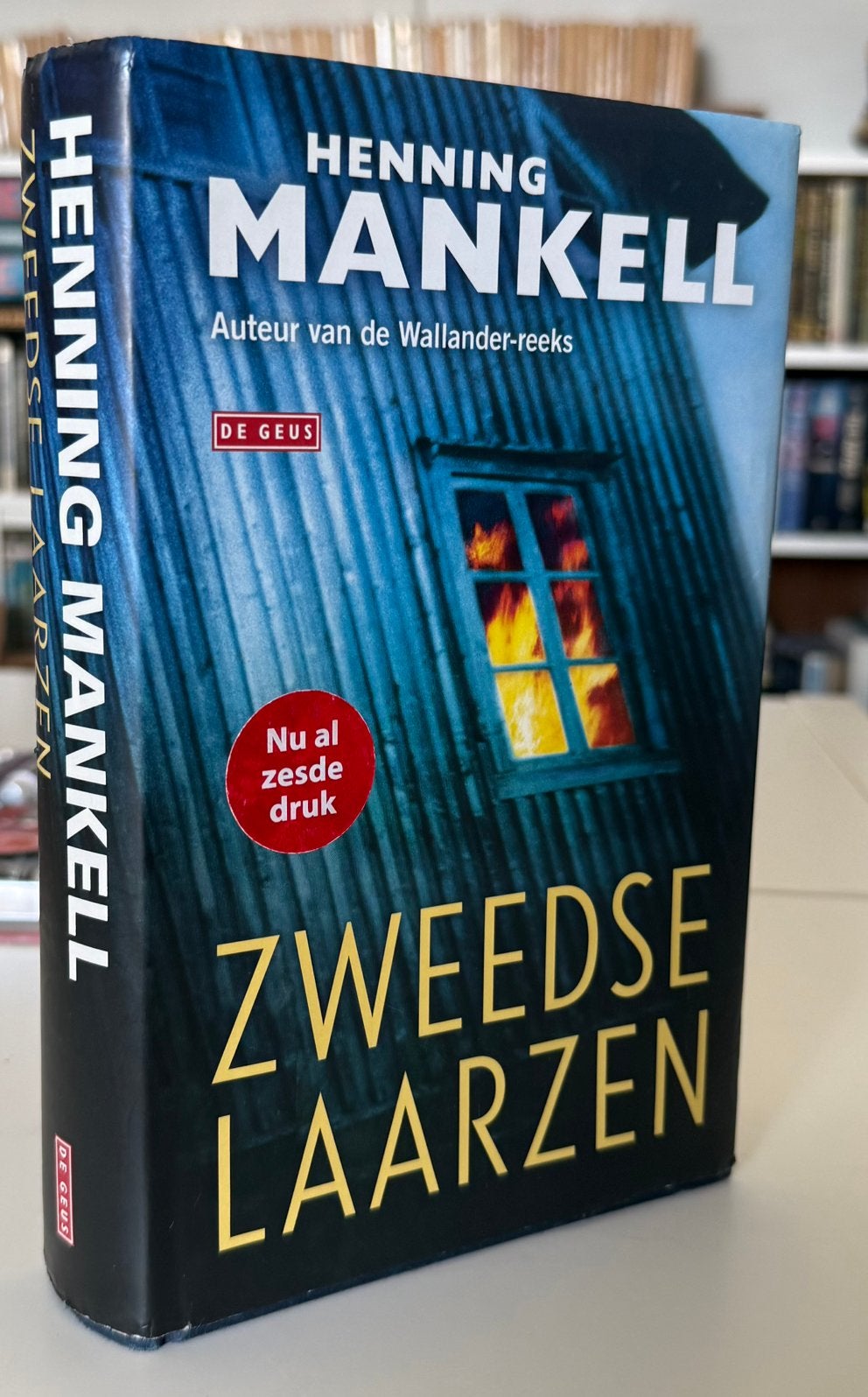 Mankell - Zeedse laarzen, Boeken, Ophalen of Verzenden, Zo goed als nieuw