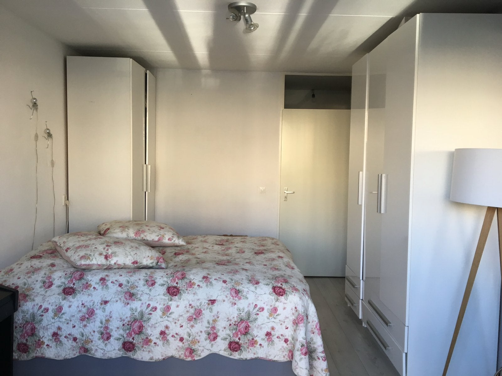 Franse sprei met 2 kussenslopen - 240x240 cm, Ophalen, Gebruikt, Meerkleurig, Overige materialen
