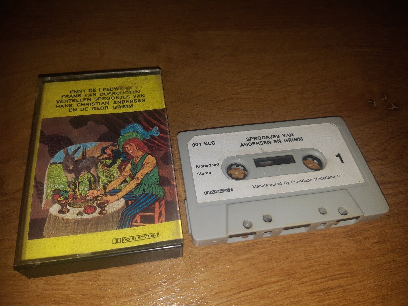 Sprookjes van Andersen en Grimm - Cassettebandje, Cd's en Dvd's, Gebruikt, Verzenden, Kinderen en Jeugd, 1 bandje