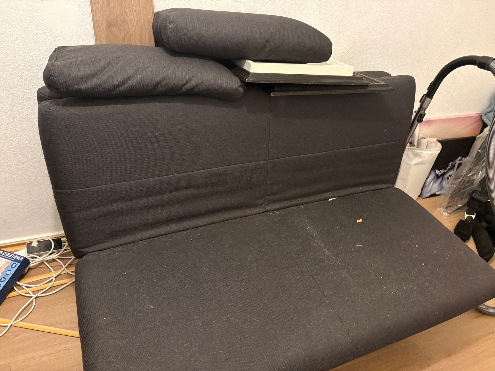 IKEA slaapbank - Compact en functioneel, Ophalen, Gebruikt, 150 tot 200 cm, Tweepersoons