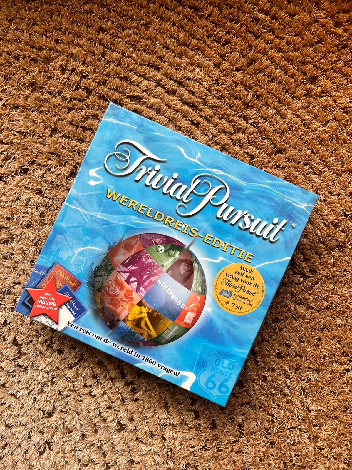 Trivial Pursuit wereldreiseditie, Vijf spelers of meer, Ophalen of Verzenden, Zo goed als nieuw, Reisspel