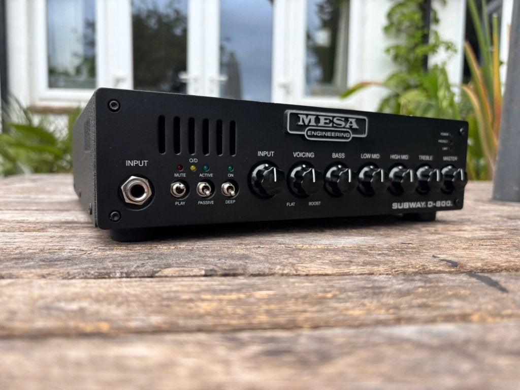 Mesa Boogie Subway D-800 Bassversterker Class D 2,5 kg Gebr, Muziek en Instrumenten, Versterkers | Bas en Gitaar, Ophalen of Verzenden