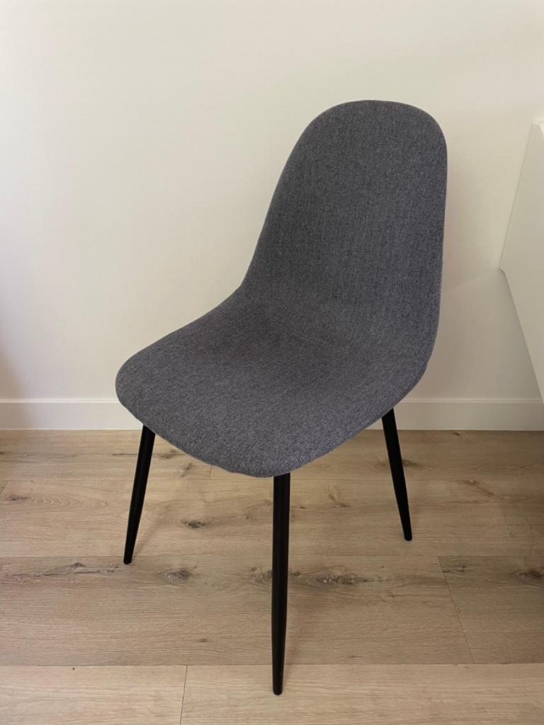 Bureaustoel, Huis en Inrichting, Stoelen, Gebruikt, Eén, Grijs, Ophalen