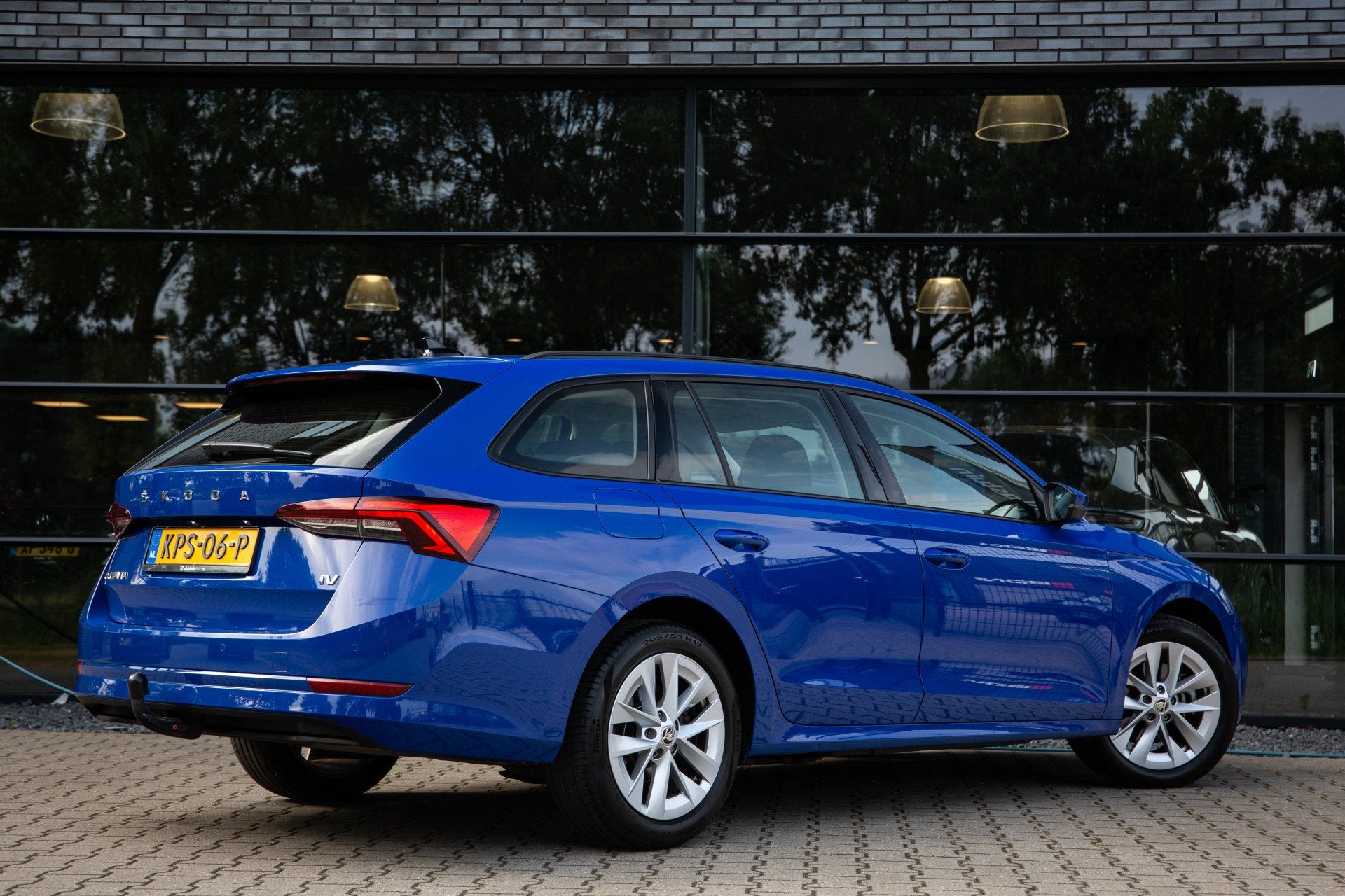 Skoda Octavia Combi 1.4 TSI iV PHEV Style Business , Trekhaa, Stof, Gebruikt, 4 cilinders, Blauw