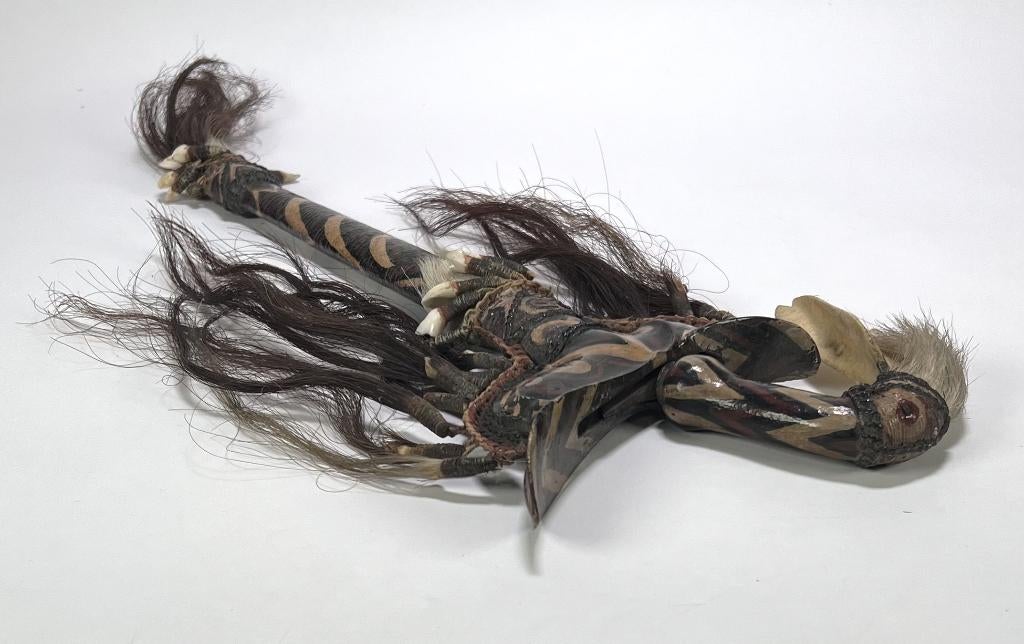 89. Dayak kris, Borneo, eind 19e eeuw, Ophalen of Verzenden
