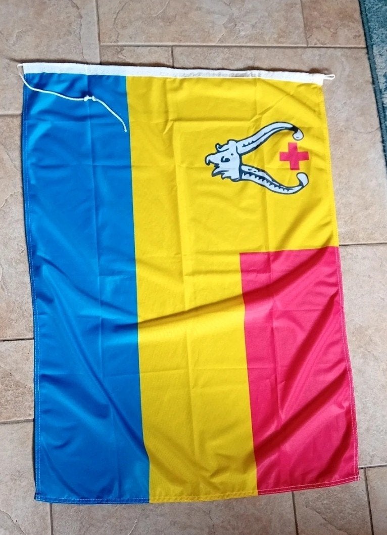 1x Vlag Giethoorn 70x100cm Vlaggenclub, Diversen, Ophalen of Verzenden, Zo goed als nieuw