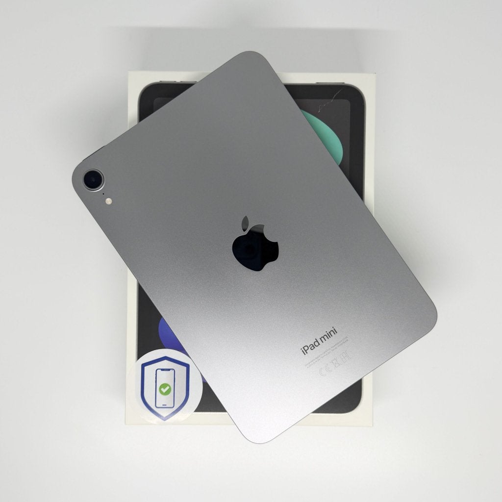 Foto 2 van iPad mini 7e 128GB grijs /krasvrij /100% batt /garantie