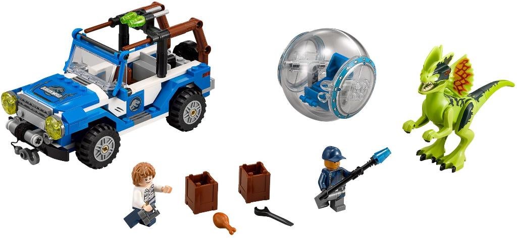 75916 - Jurassic World: Dilophosaurus Ambush, Hello@support.lego.com, Lego, Nieuw, Ophalen of Verzenden