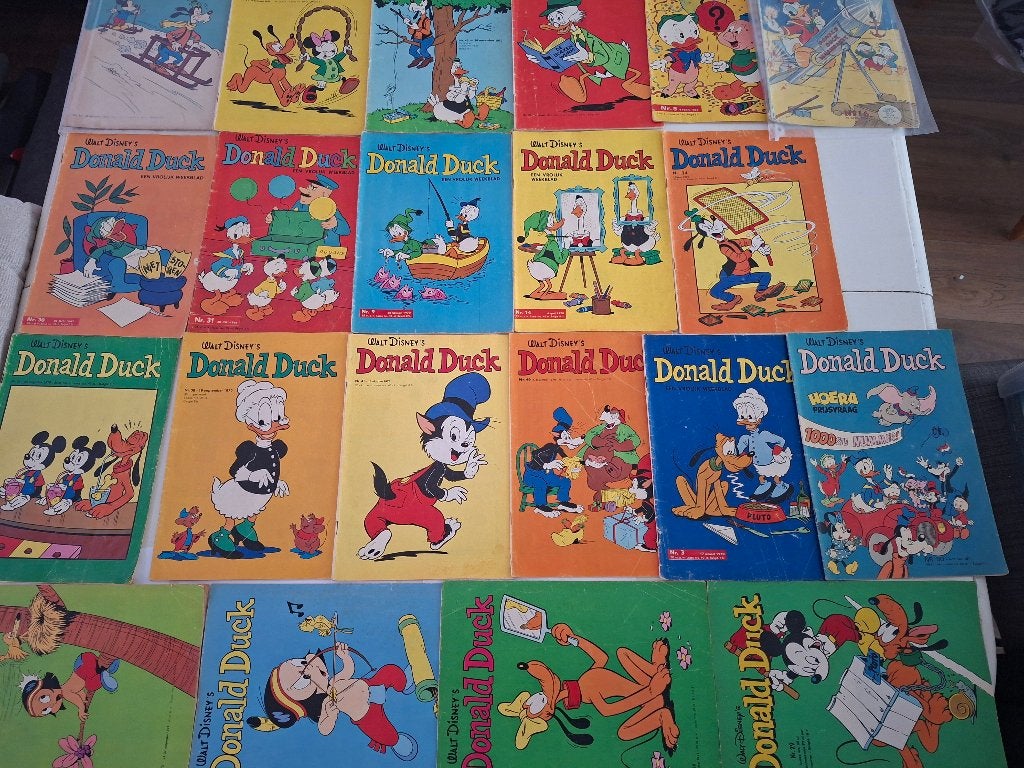 Donald Duck weekbladen, Boeken, Meerdere stripboeken, Verzenden, Gelezen