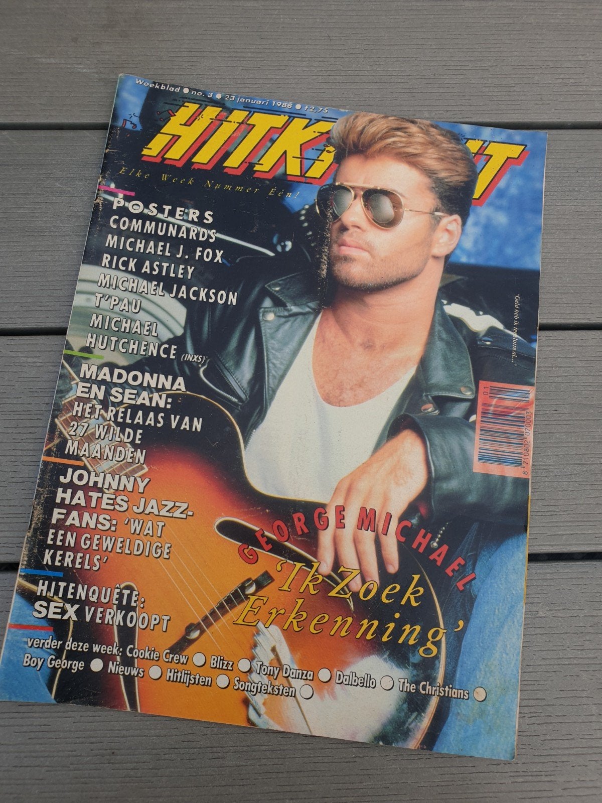 Hitkrant januari 1988 vaste prijs, Ophalen of Verzenden, 1980 tot heden, Tijdschrift