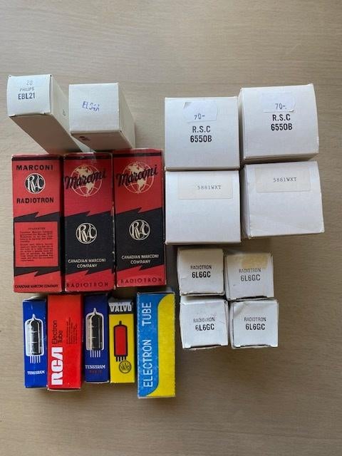 electronenbuizen N.O.S., Ophalen, Zo goed als nieuw