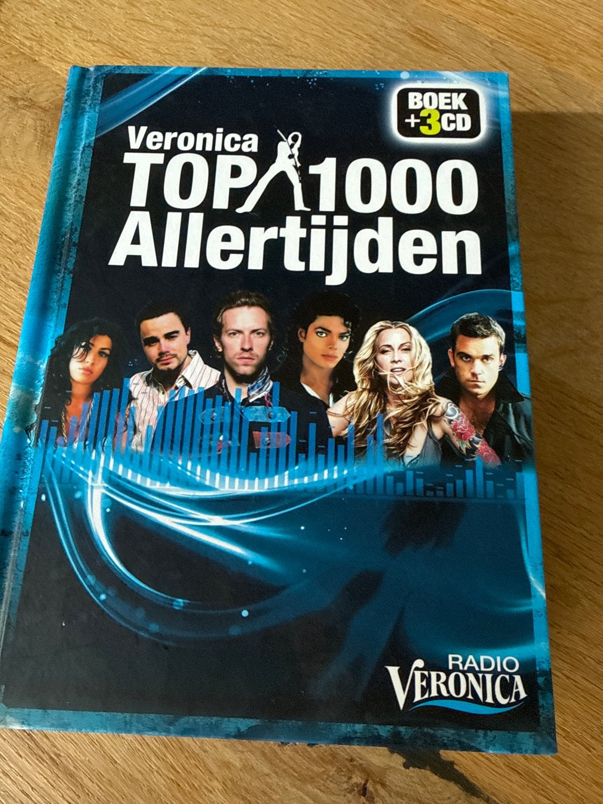 Veronica TOP 1000 Aller Tijden - Boek + 3 CD's, Gebruikt, Ophalen of Verzenden, Inclusief boekje, Verzamelalbum