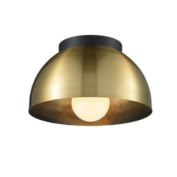 Gezocht: Runar Plafondlamp goud/zwart van Karwei, Metaal, Ophalen of Verzenden, Zo goed als nieuw, Goud
