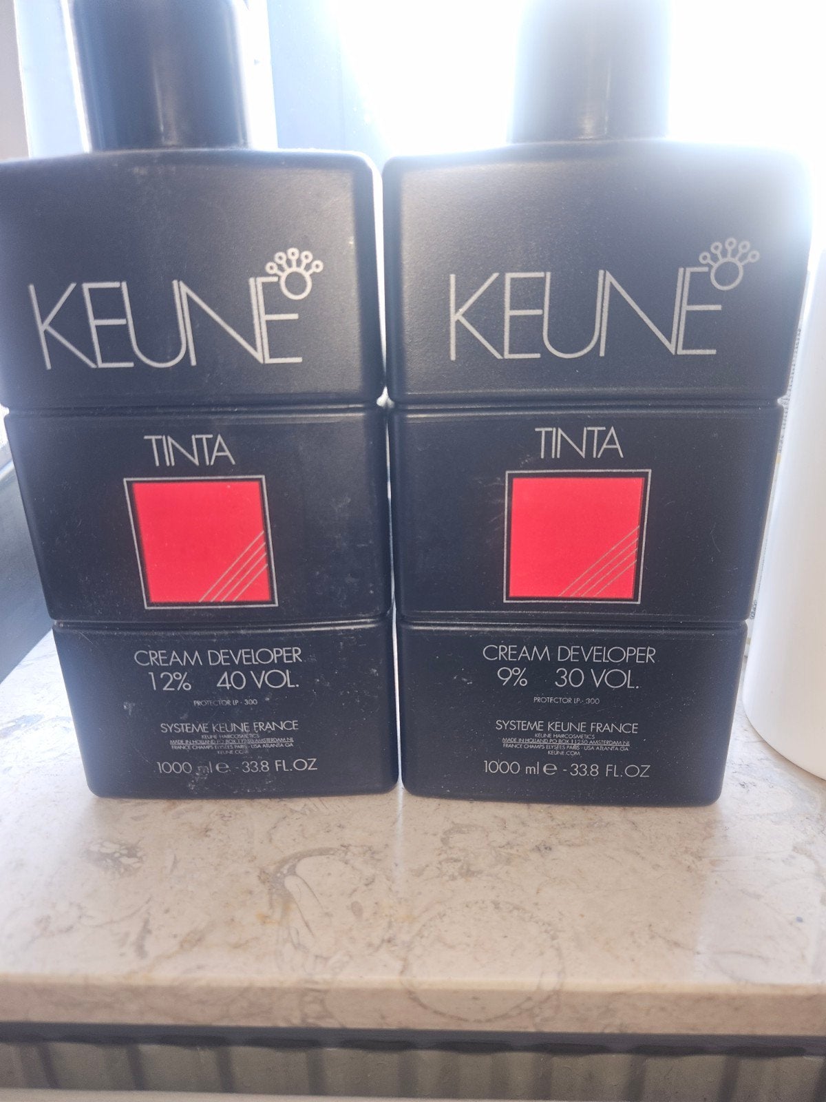 Keune Tinta Cream Developer 12% en 9% (2x 1000ml), Sieraden, Tassen en Uiterlijk, Uiterlijk | Haarverzorging, Ophalen of Verzenden