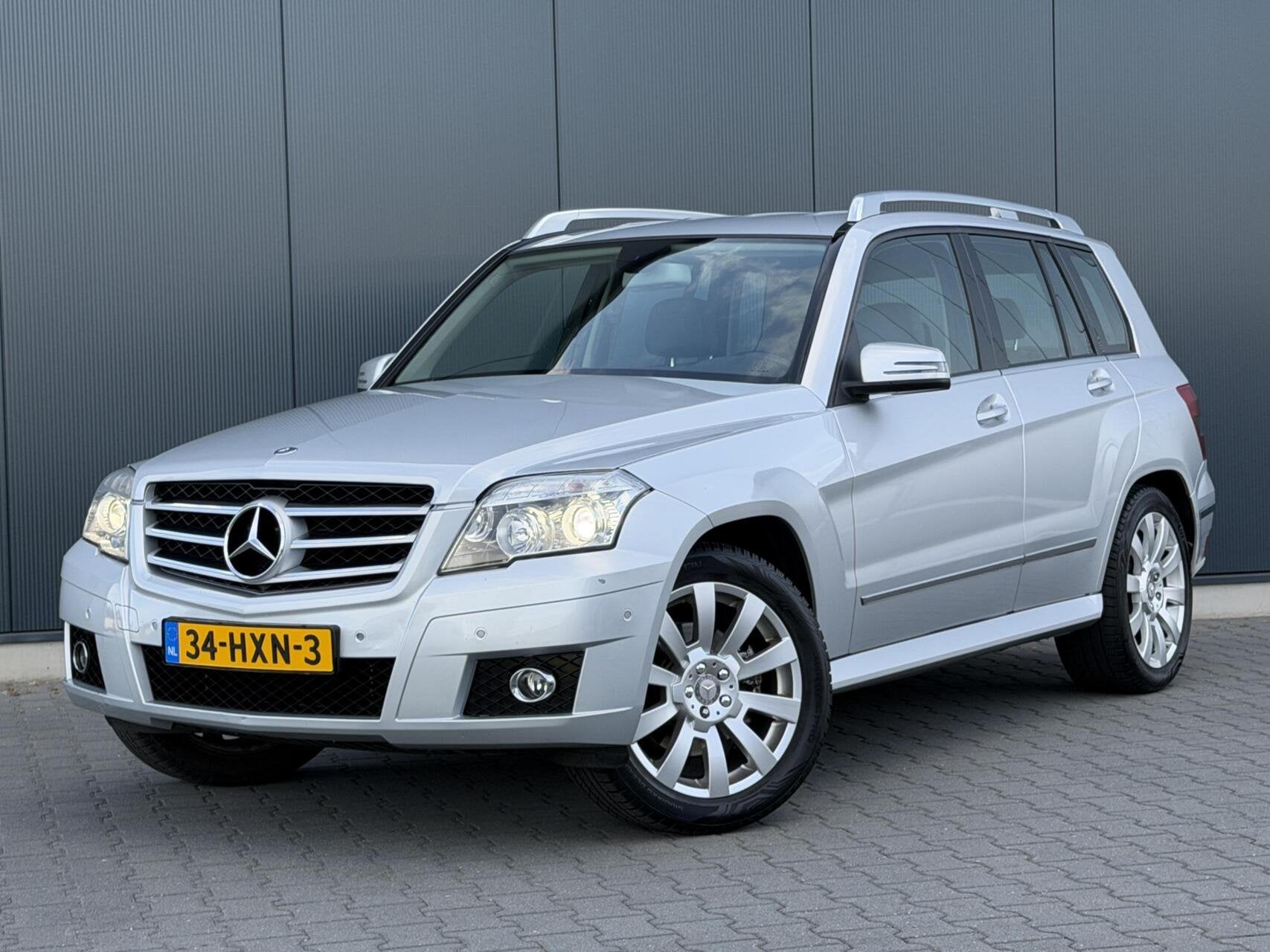 Mercedes GLK-klasse 280 4-Matic Leder - Xenon - 3e Eigenaar, Auto's, Automaat, Gebruikt, Zwart, 2000 kg