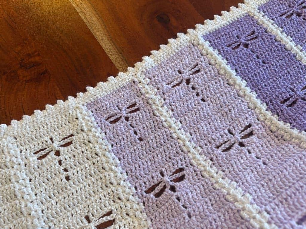 Handgemaakte baby dekentje / Crochet baby blanket, Ophalen of Verzenden, Nieuw, 100 cm of meer, Deken