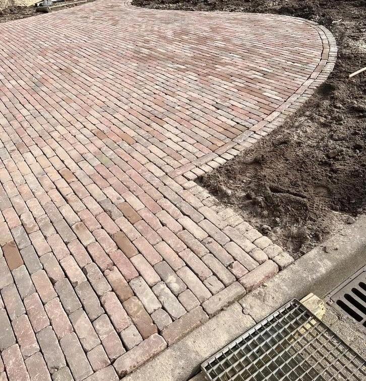 70M2 PRACHTIGE GEBAKKEN DIKFORMATEN, Tuin en Terras, Tegels en Klinkers, Gebruikt, Klinkers, Keramiek, Ophalen of Verzenden