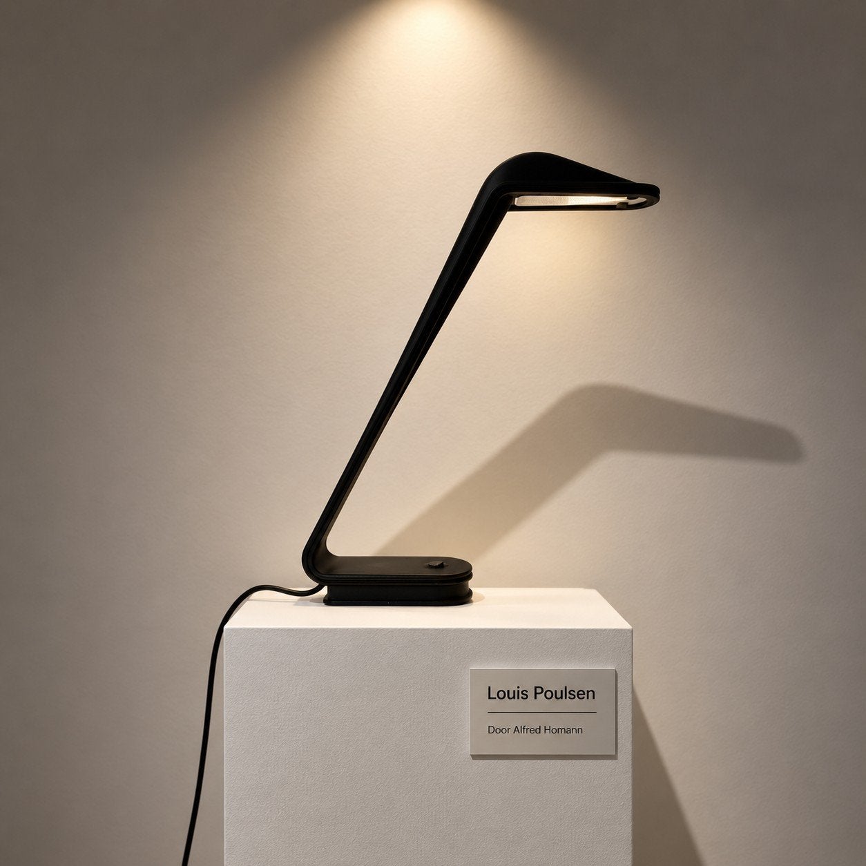 Louis Poulsen Bureaulamp "Rappe Louis" - Alfred Homann, 1987, Ophalen of Verzenden