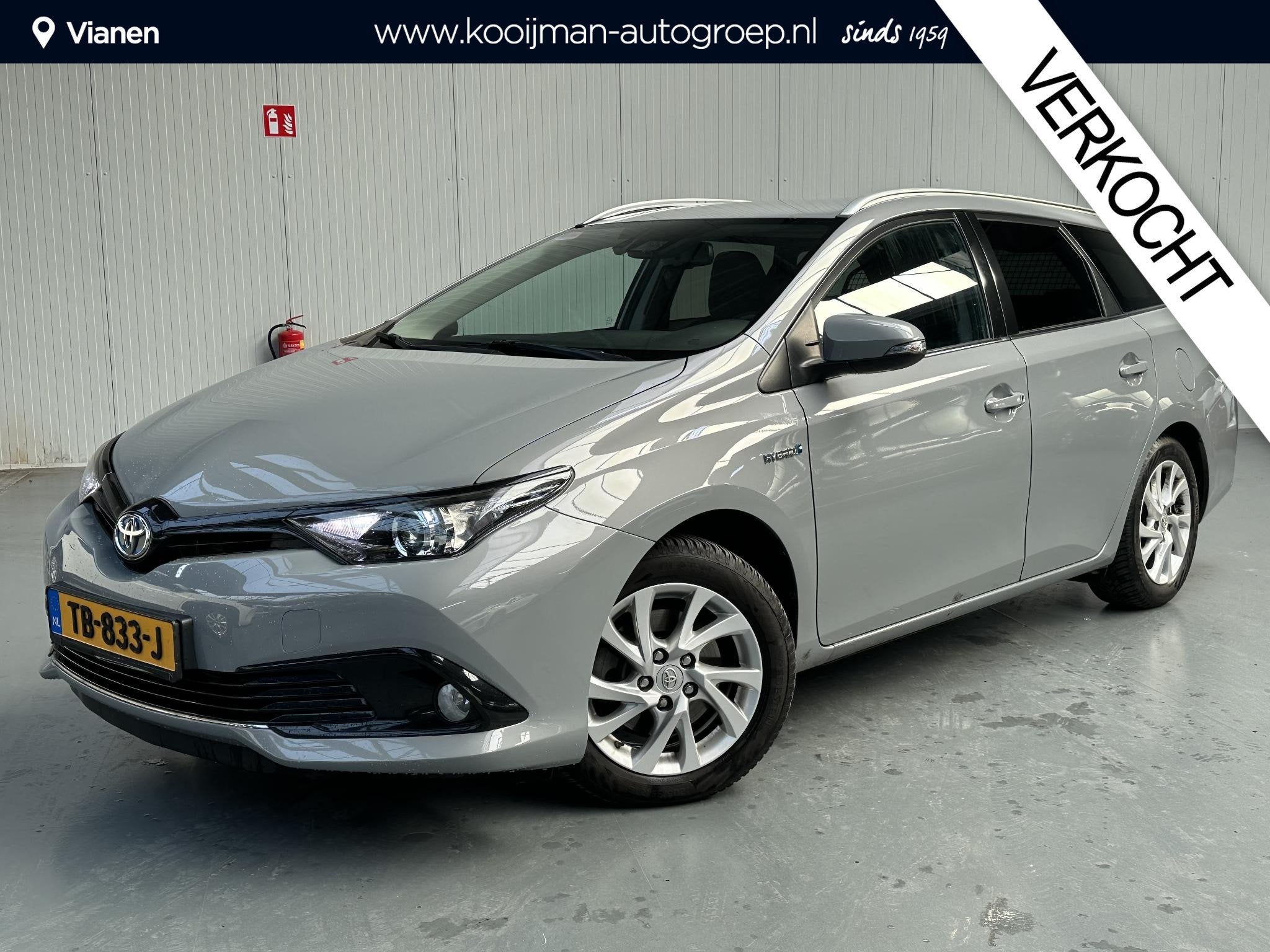Toyota Auris 1.8 Hybrid Energy Plus, Gebruikt, Euro 6, Parkeersensor, Origineel Nederlands