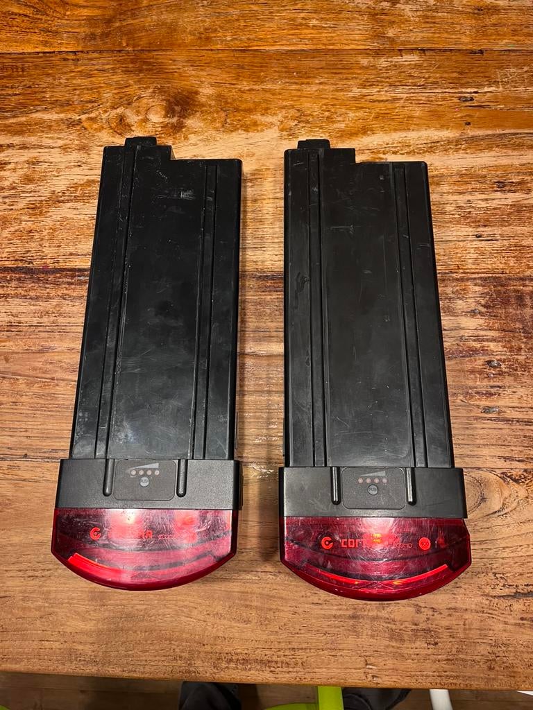 Cortina ecomo fietsaccu(s) 300 en 400W; 36V, Fietsen en Brommers, Fietsaccessoires | Fietsaccu's, Ophalen of Verzenden, Gebruikt