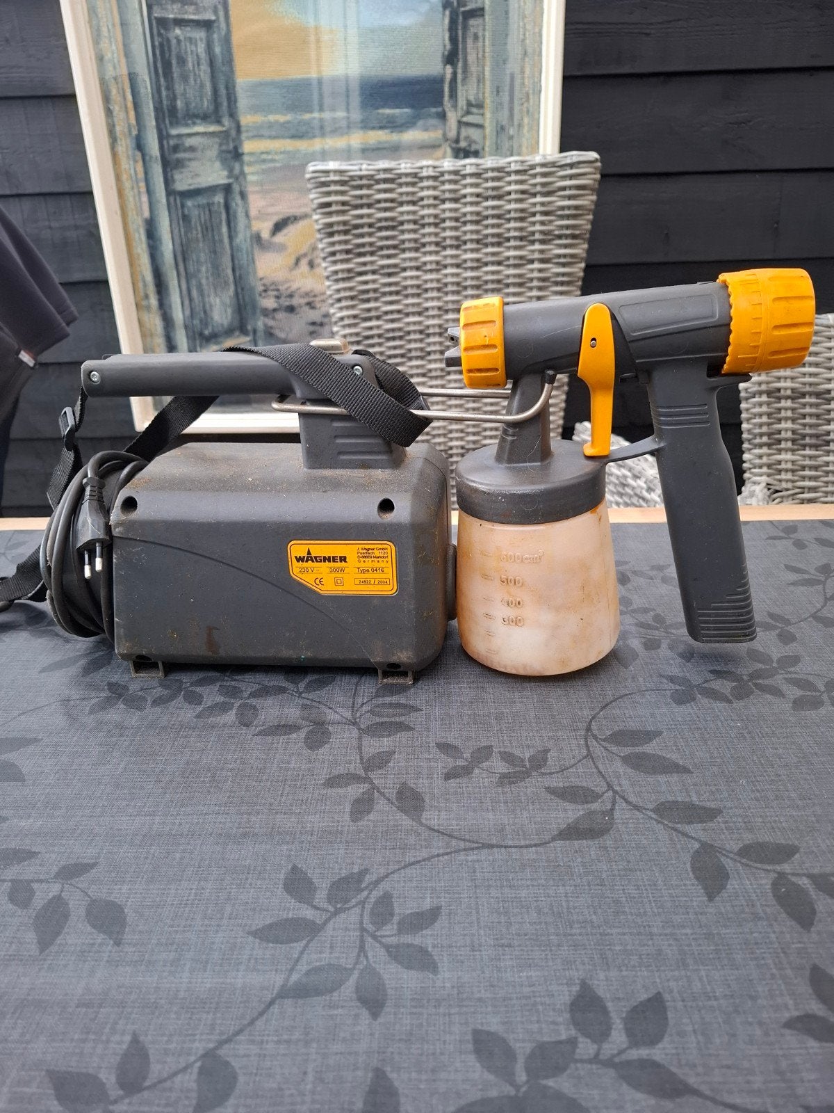 Wagner W 640 Verfspuit - Compact en Efficiënt, Ophalen, Gebruikt, Verfspuit of Verfpomp