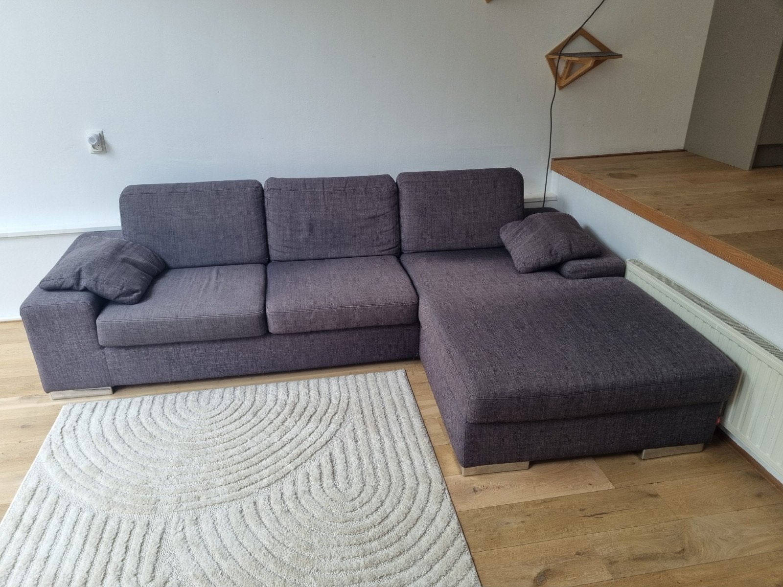 GRATIS AF TE HALEN OP 30-31 JULI! Hoekbank 280x180, Huis en Inrichting, Banken | Bankstellen, Ophalen, 250 tot 300 cm, Gebruikt