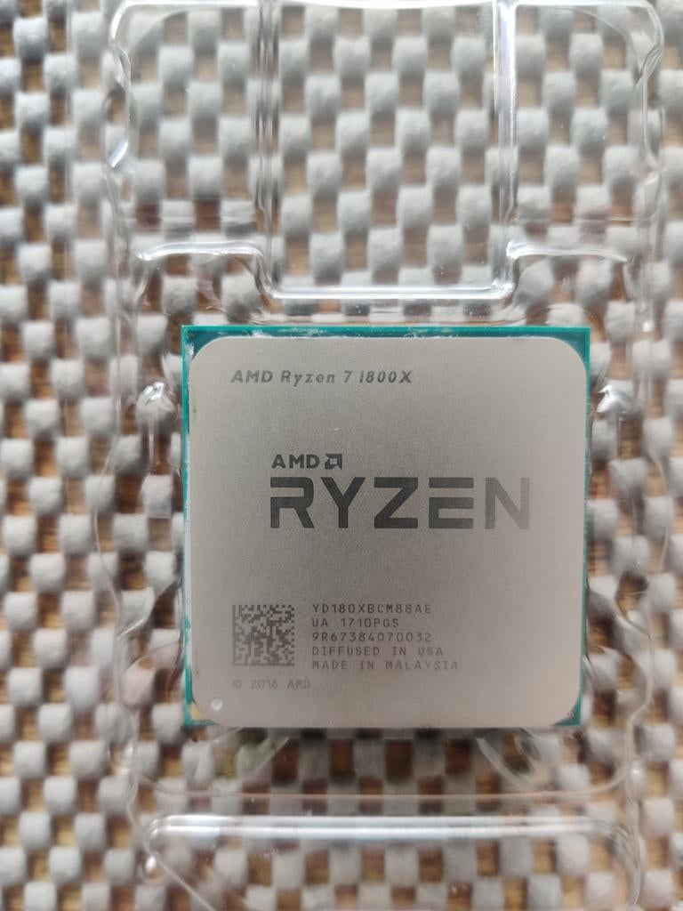 AMD Ryzen 7 1800X Processor - Goed werkend, Computers en Software, Ophalen, AMD Ryzen 7, 3 tot 4 Ghz