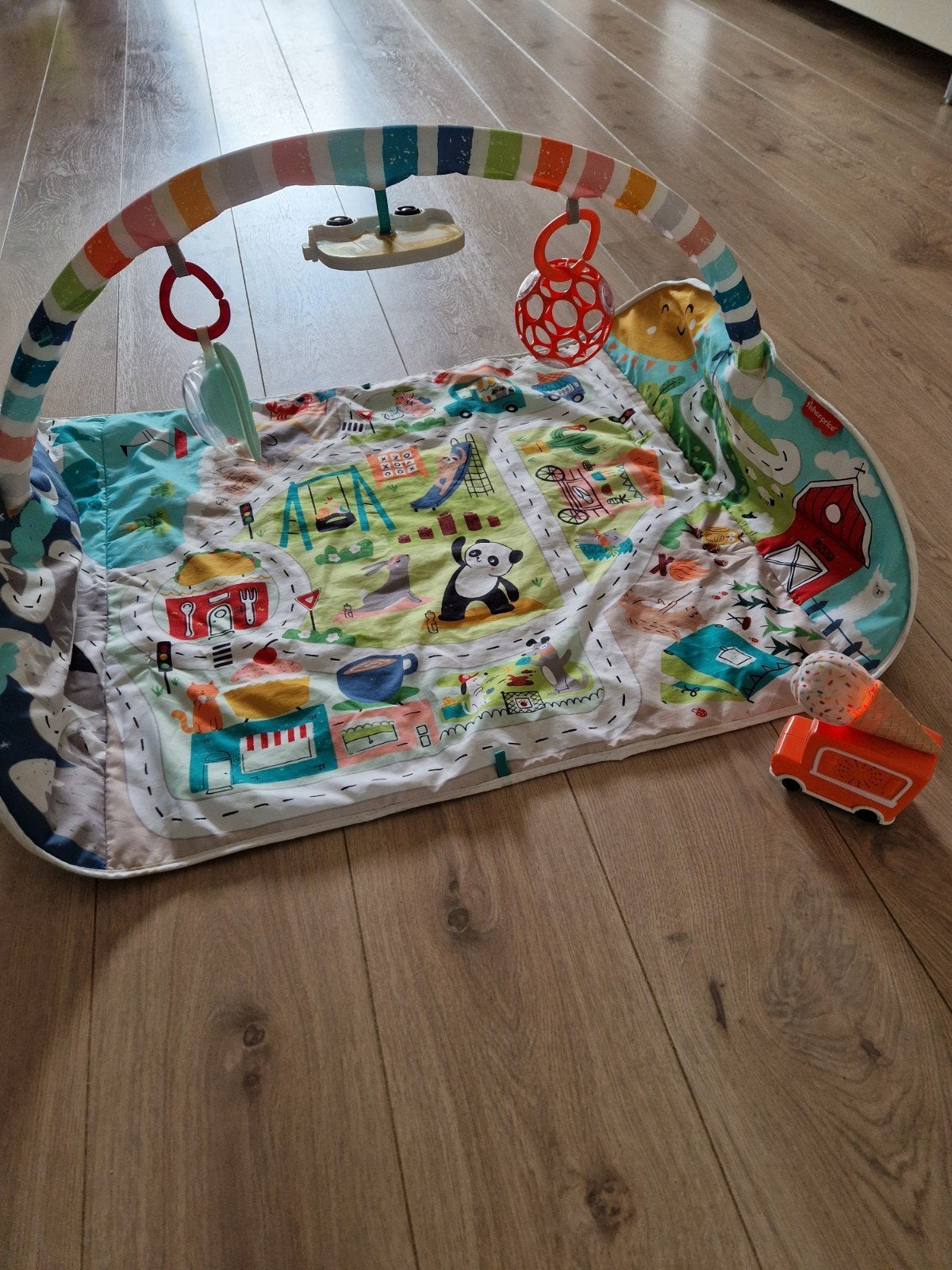 Fisher price babygym/speelkleed, Ophalen, Gebruikt