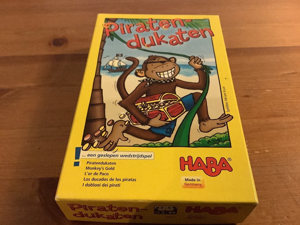 Piraten dukaten. spel van HABA, Een of twee spelers, Ophalen of Verzenden, Gebruikt, HABA