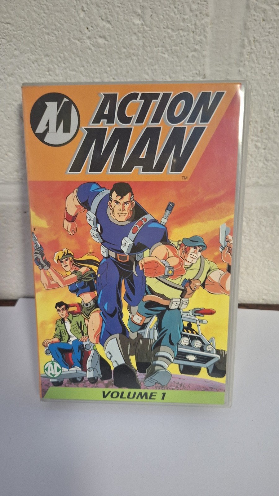 Action Man Volume 1 VHS - Actie en Avontuur, Nederlands ondertiteld, Gebruikt, Alle leeftijden, VHS