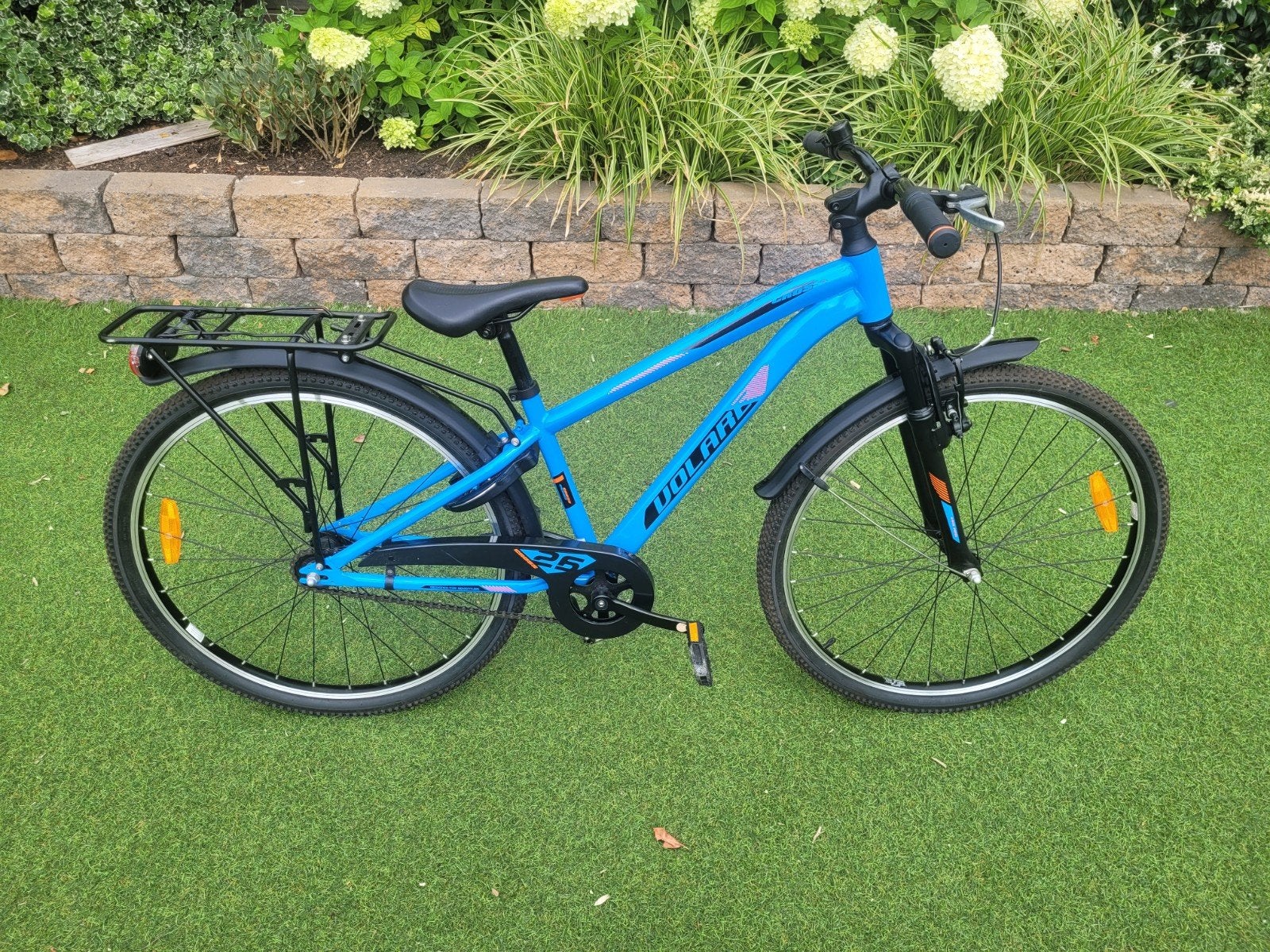 Volare Cross kinderfiets jongens 26 inch blauw, Terugtraprem, Nieuw, Volare, Handrem