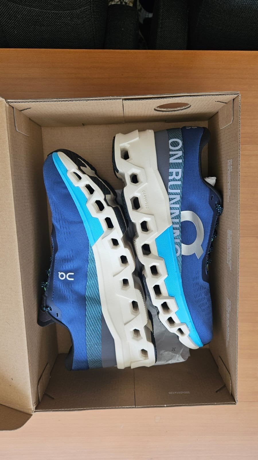 Oncloud Cloudmonster 2 maat 43 ZGAN, Kleding | Heren, Schoenen, Blauw, Sportschoenen, Nieuw, Ophalen of Verzenden