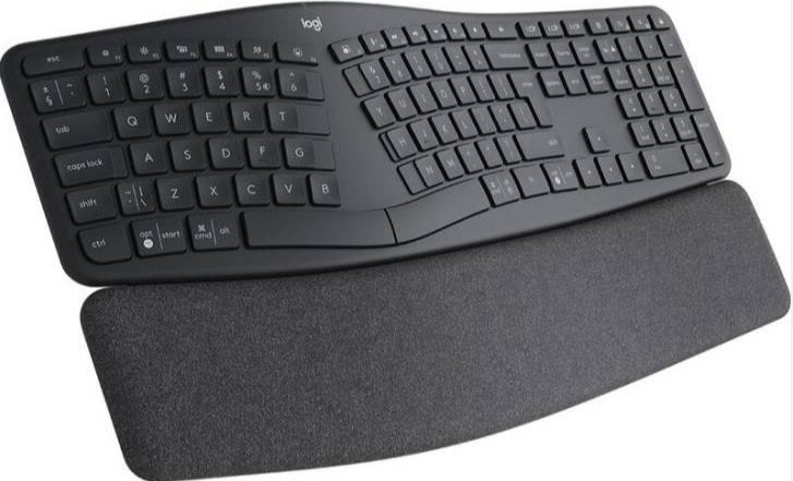 Mooi ERGONOMISCH toetsenbord Logitech K860, Computers en Software, Ophalen of Verzenden, Zo goed als nieuw, Draadloos, Qwerty