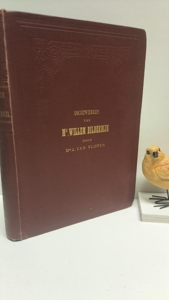 Vloten, Dr. J. van;Bloemlezing dichtwerken Mr. W. Bilderdijk, Boeken, Literatuur, Gelezen, Ophalen of Verzenden