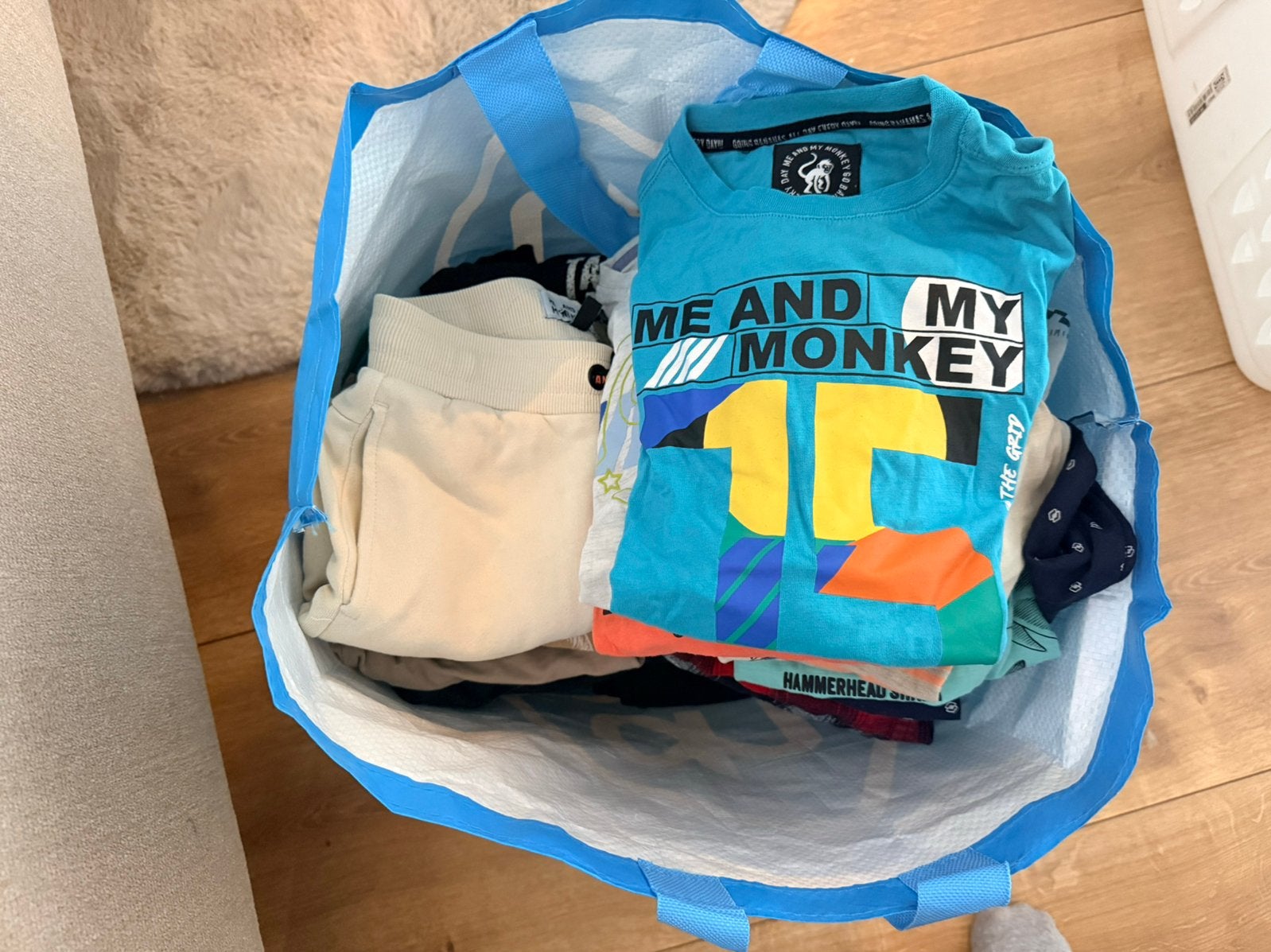 Tas vol kleding maat 110/116, Kinderen en Baby's, Ophalen, Zo goed als nieuw, Maat 116