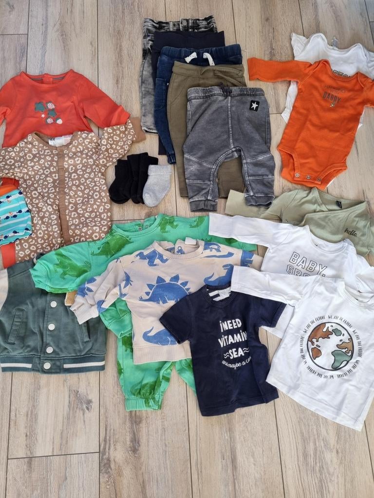 Kleding pakket voor jongen- maat 62, Ophalen, Gebruikt, Diverse merken, Jongetje