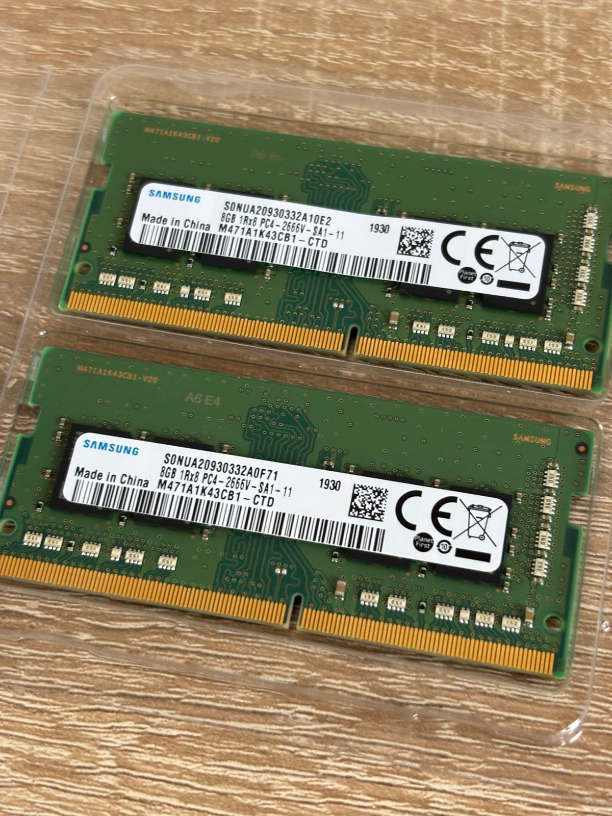 SAMSUNG 16GB RAM DDR4 2666Mhz SODIMM, Computers en Software, DDR4, Ophalen of Verzenden, Zo goed als nieuw, Laptop