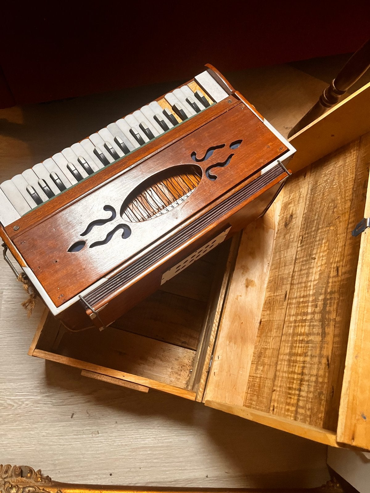 Handharmonium retro india, Overige merken, Gebruikt, Overige formaten, Toetsaccordeon
