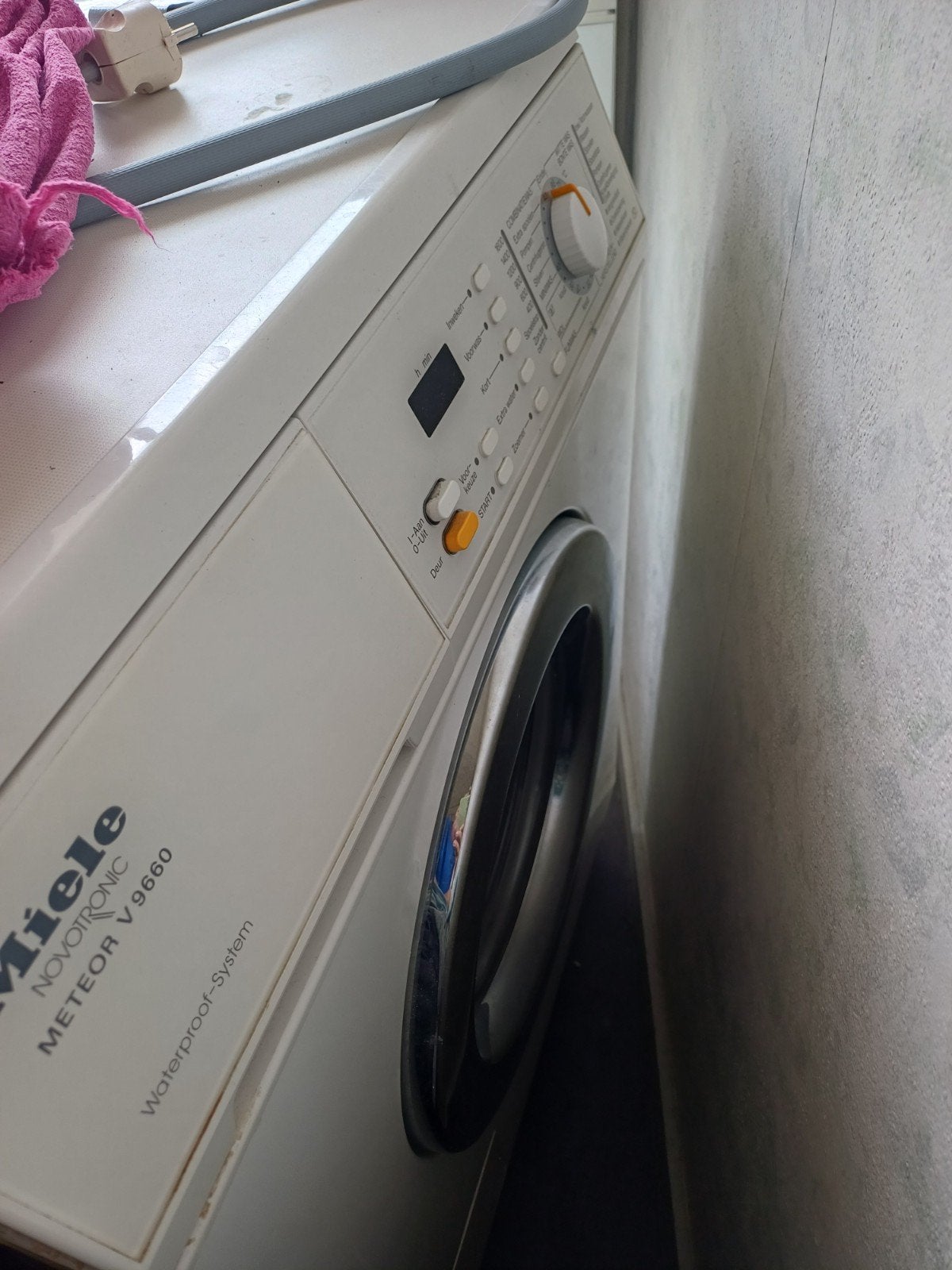 wasmachine voor oud ijzer, Gebruikt, Ophalen of Verzenden, Voorlader, Wolwasprogramma