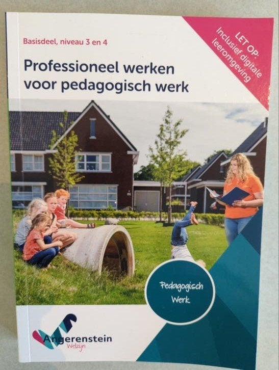 Professioneel werken voor pedagogisch werk (niveau 3 en 4), Ophalen of Verzenden, Zo goed als nieuw, MBO, Gamma