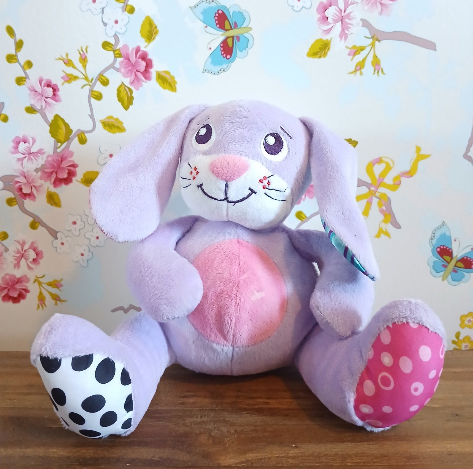 Gloednieuw knuffel konijn uit rookvrij huis, Ophalen of Verzenden, Nieuw, Konijn