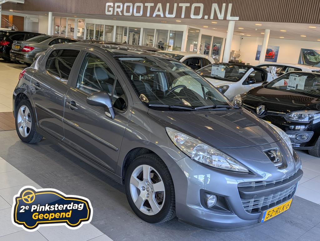 Peugeot 207 1.6 VTi Allure Automaat Panoramadak, Airco, Crui, Euro 5, 15 km/l, Gebruikt, Zwart