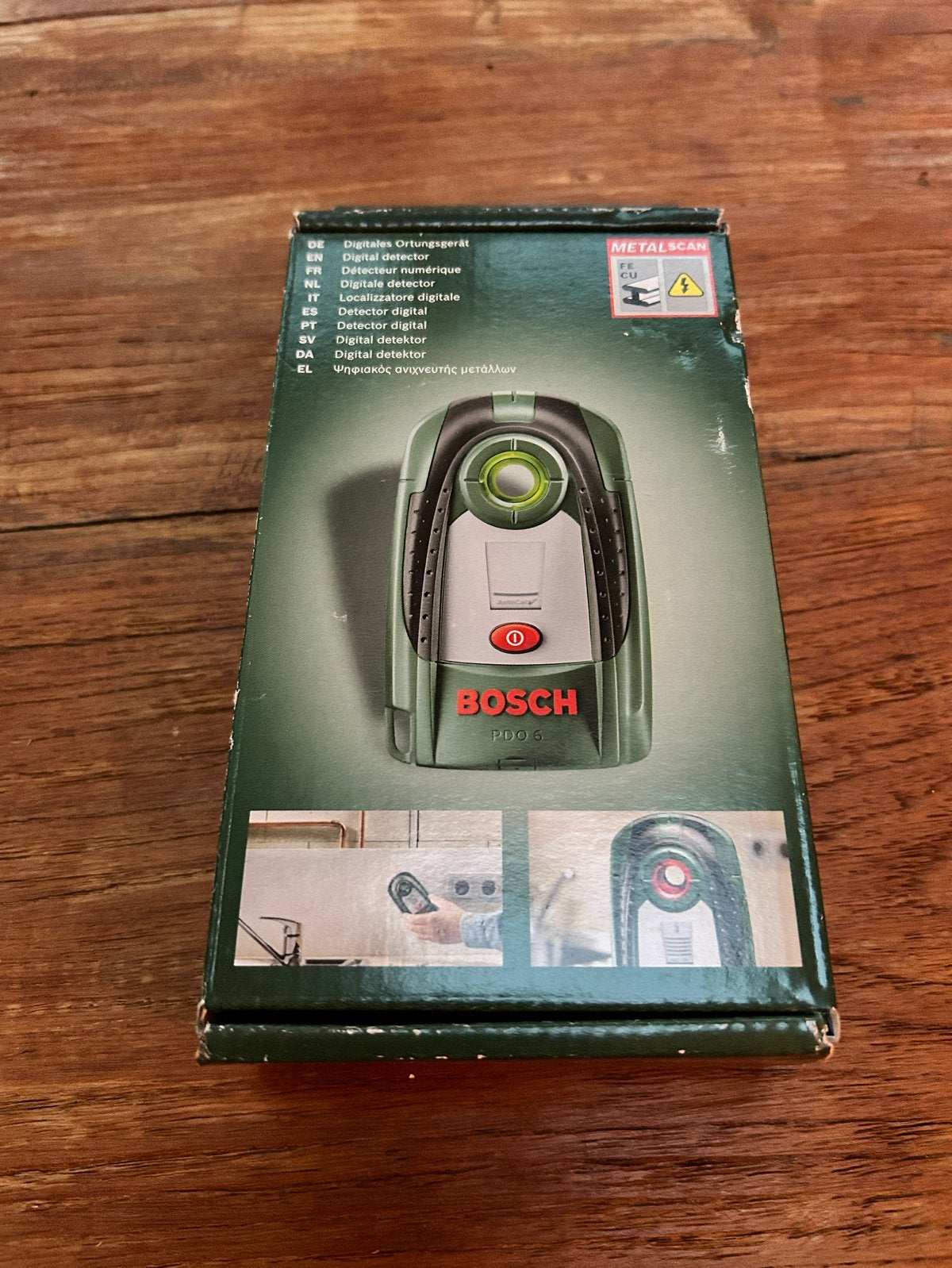 Bosch PDO 6 Digitale Detector - Metaal en Elektriciteit, Ophalen of Verzenden, Gebruikt, Elektriciteit