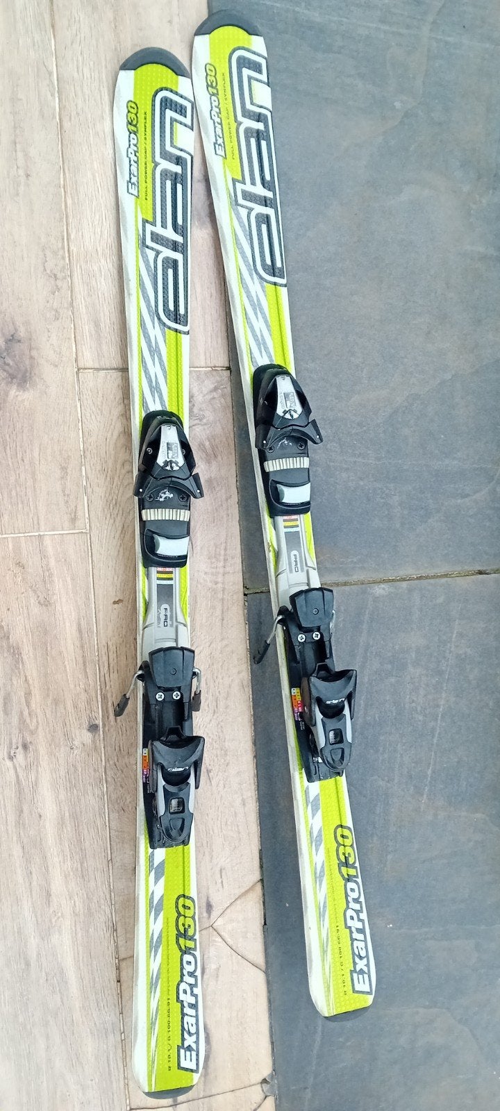 ski's 130m . merk elan, Overige merken, Gebruikt, 100 tot 140 cm, Ophalen of Verzenden
